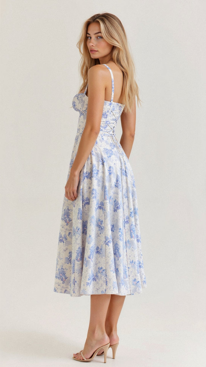 Lily | Vestido Midi Bustier para Mujeres