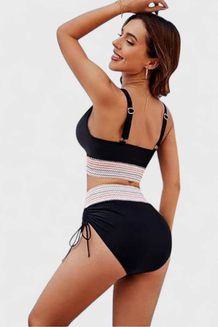 Mireille Bikini de Cintura Alta con Control y Elegancia