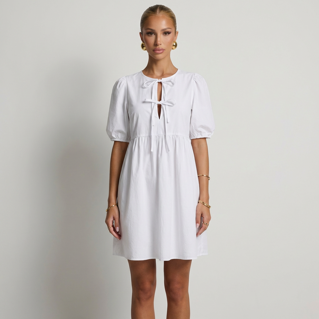 Carolina Vestido Oversize Lazo