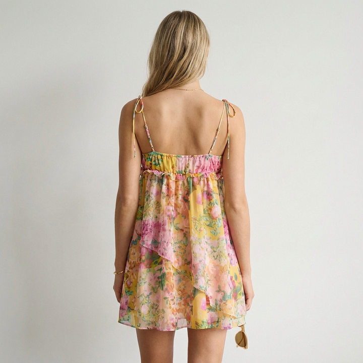 Ariana Vestido Floral Multicolor